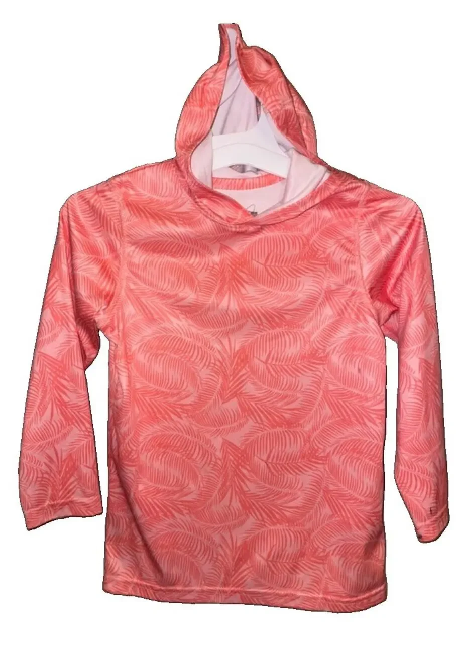 World Wide Sportsman Dri Fit Swim Shirt With Hood Sz Children’s XS 10/12